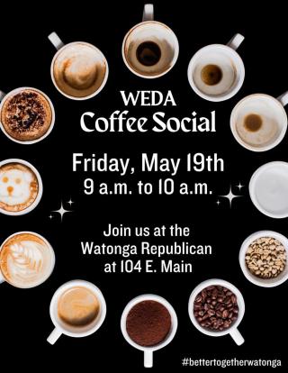 Flyer for Coffee Social