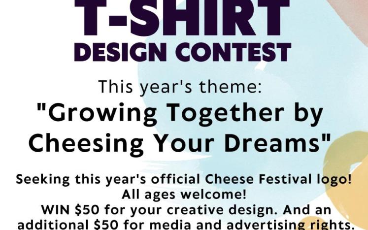 Cheese Festival T-Shirt Contest Flyer